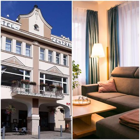 Penzion Hotelu Central Dvůr Králové nad Labem Dış mekan fotoğraf